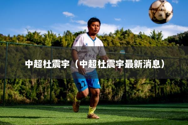 中超杜震宇（中超杜震宇最新消息）