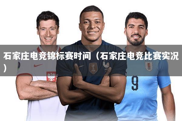 石家庄电竞锦标赛时间（石家庄电竞比赛实况）